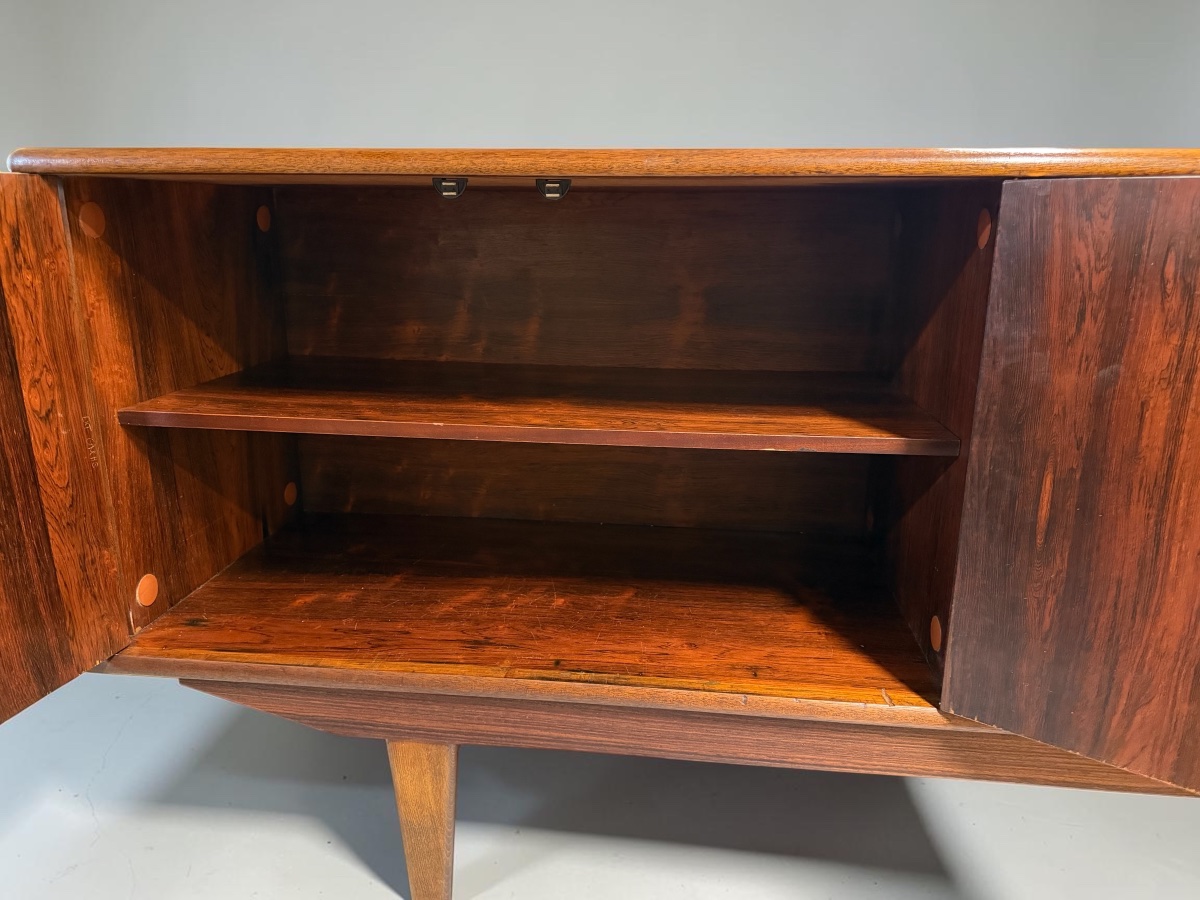 Scandinavian Sideboard In Rio Rosewood Circa 1960 230 Cm-photo-2