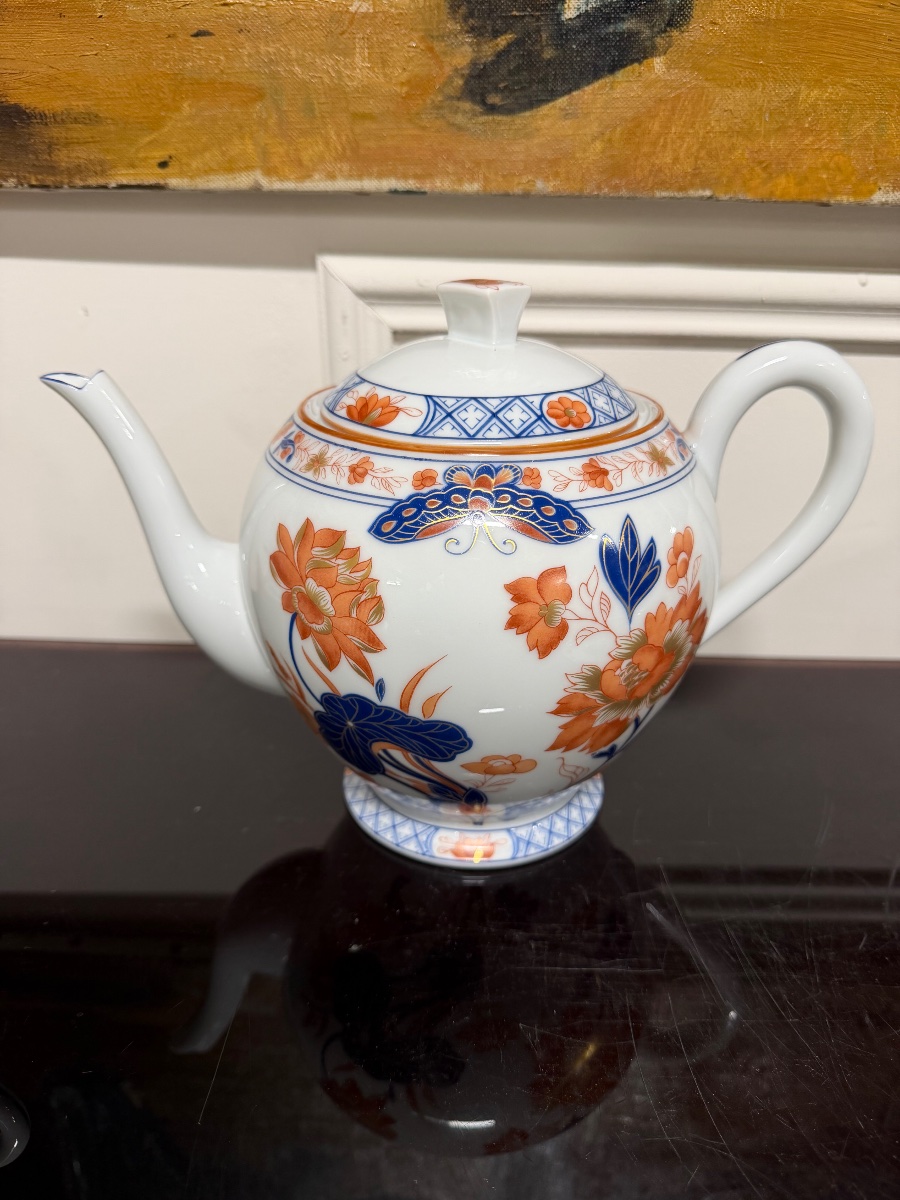 Haviland - Service a café en porcelaine de Limoges modèle Papillons-photo-3