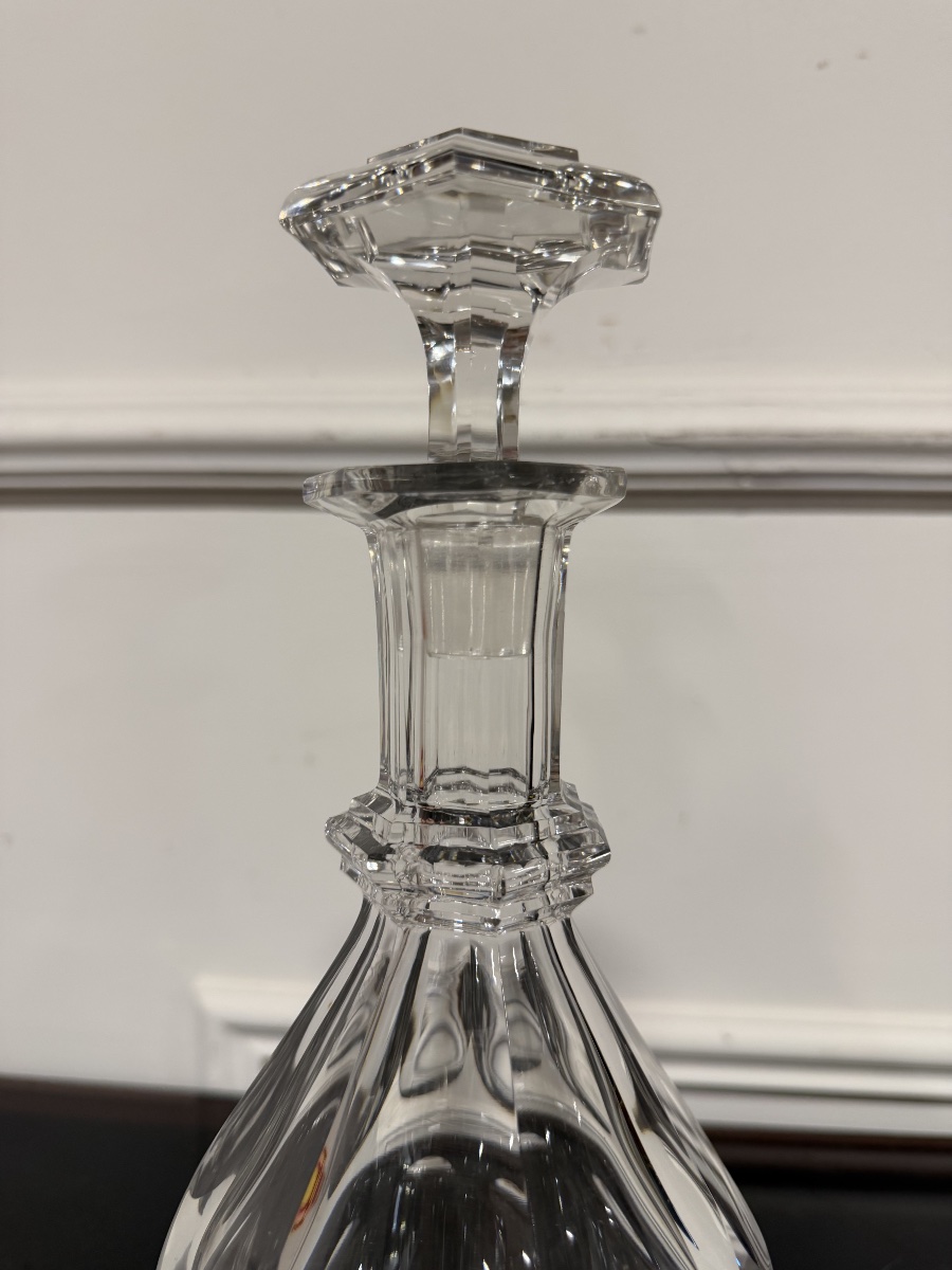 Baccarat Crystal Wine Decanter, Harcourt Model-photo-2