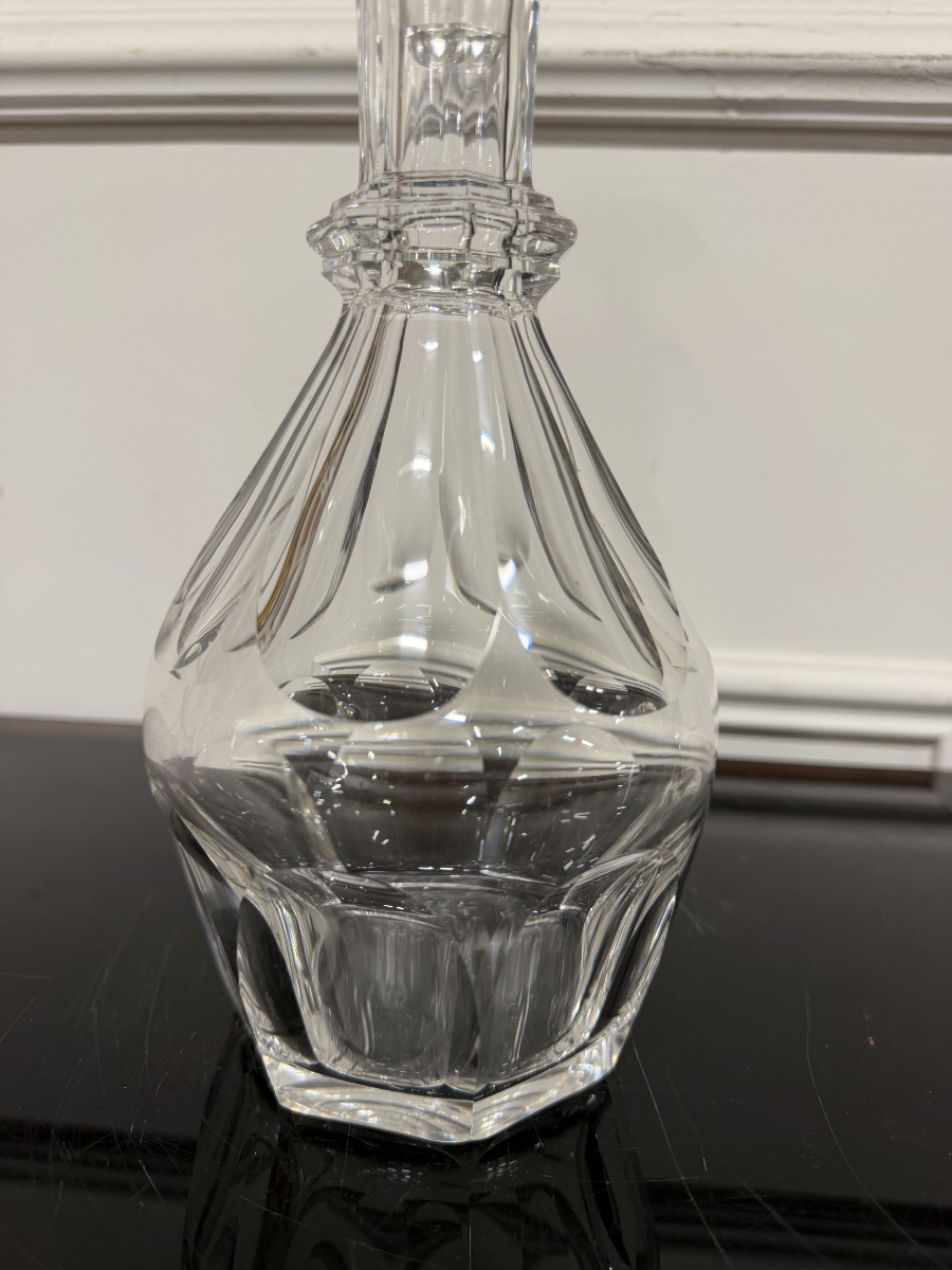 Baccarat Crystal Wine Decanter, Harcourt Model-photo-2