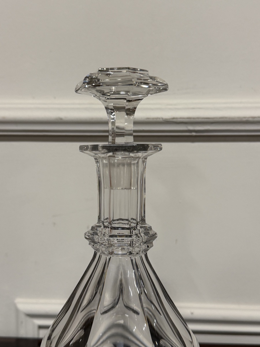 Baccarat Crystal Wine Decanter, Harcourt Model-photo-5