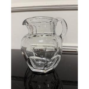Broc ou pichet à eau cristal de Baccarat modèle Harcourt