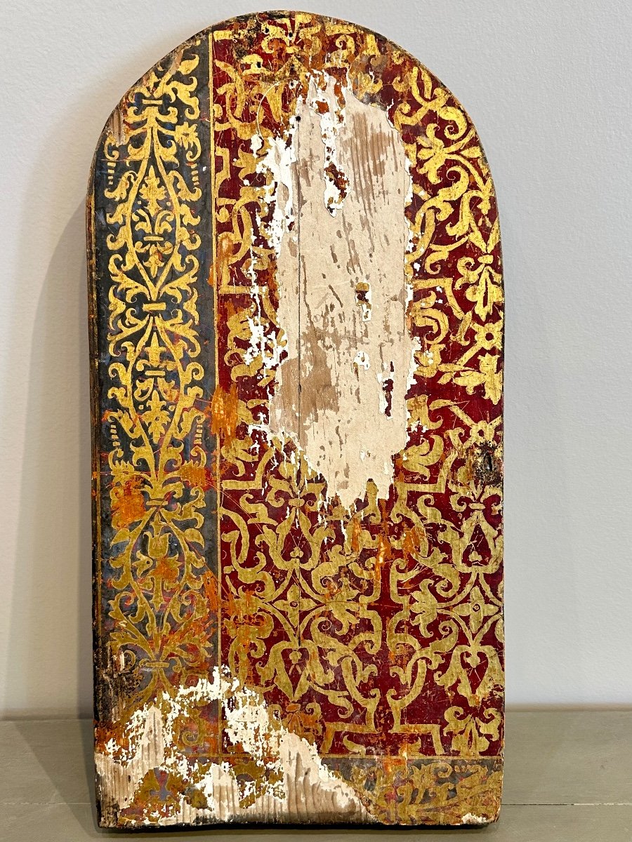 Élément De Retable En Bas Relief XVIIème « Saint Paul »-photo-4