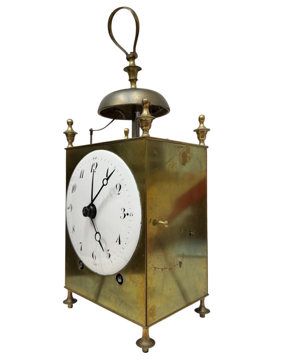 18th Century Capucine Clock With Hour And Half Hour Striking And On Demand, And Alarm-photo-4