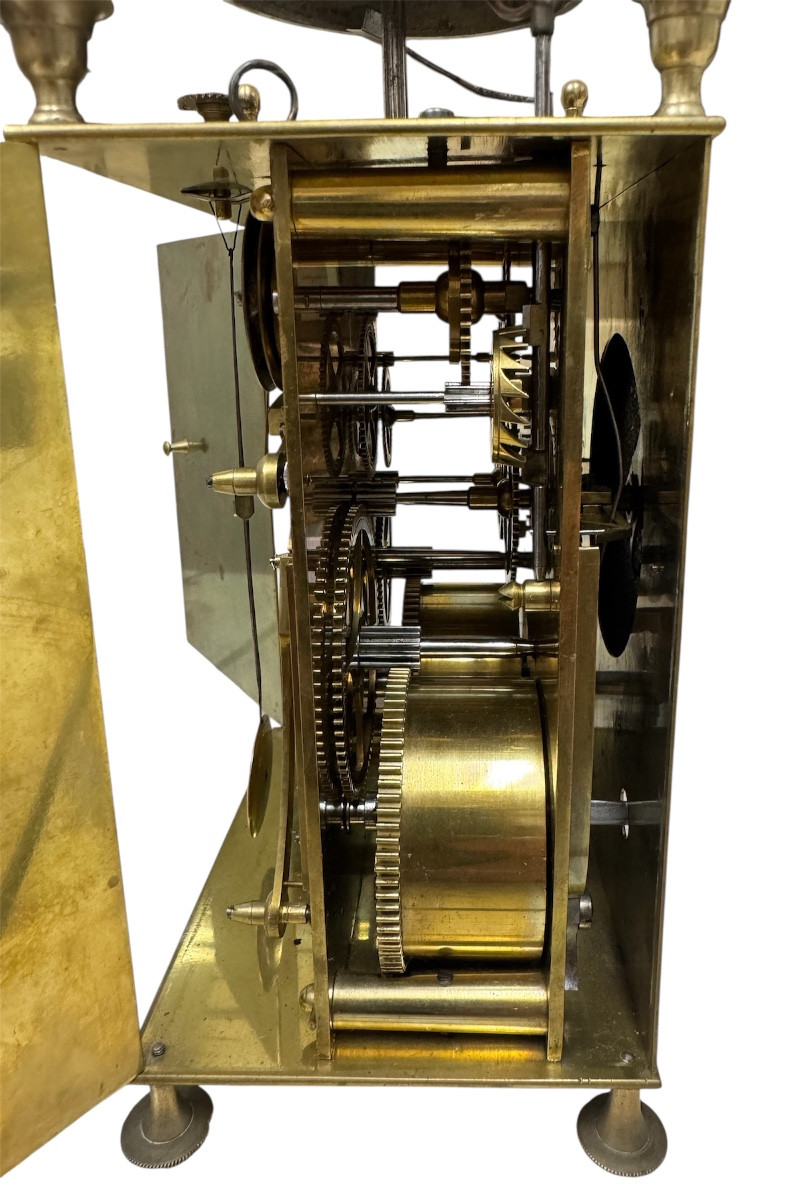 18th Century Capucine Clock With Hour And Half Hour Striking And On Demand, And Alarm-photo-6