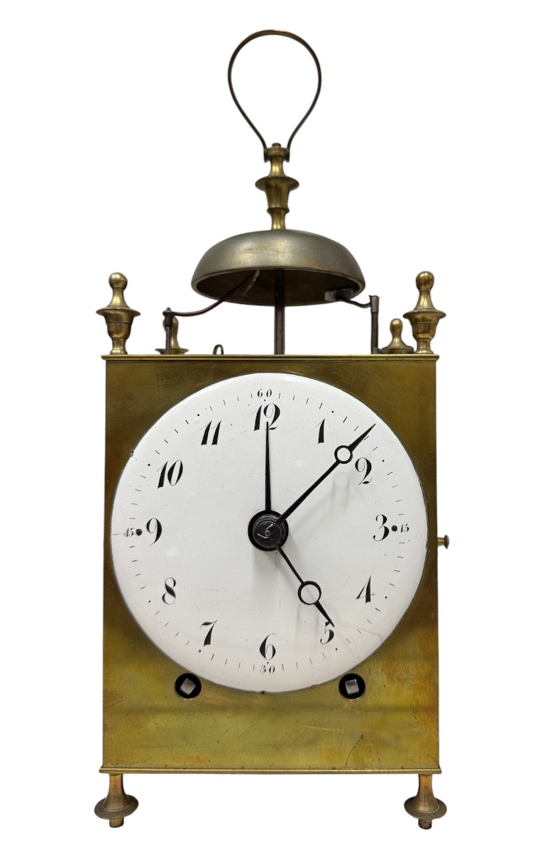 18th Century Capucine Clock With Hour And Half Hour Striking And On Demand, And Alarm