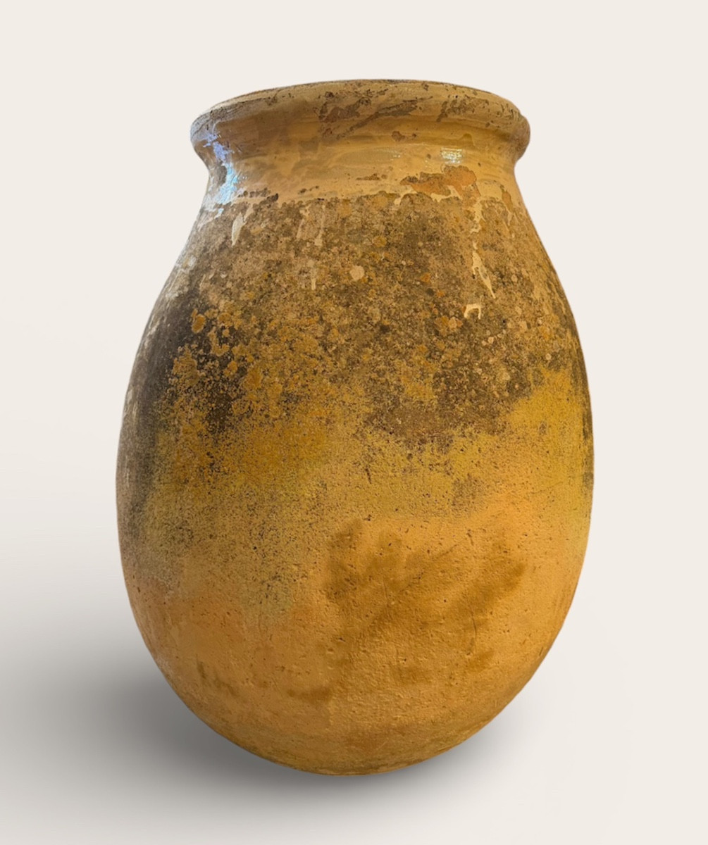 Jarre à Olives de Biot fin XVIIIème. Hauteur 100cm-photo-3