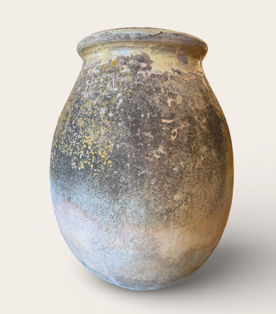 Jarre à Olives de Biot fin XVIIIème. Hauteur 100cm