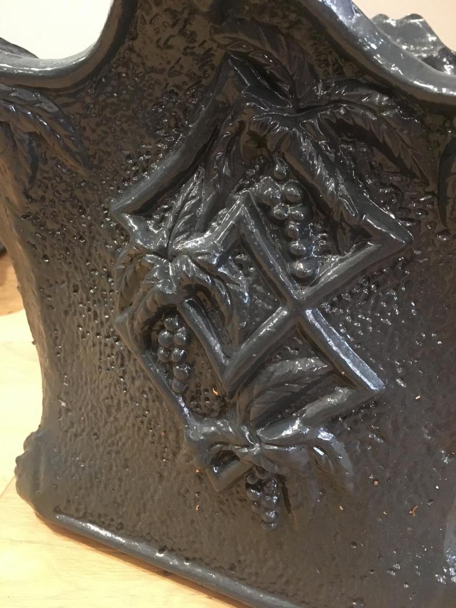 Pair Of Cast Iron Planters-photo-1