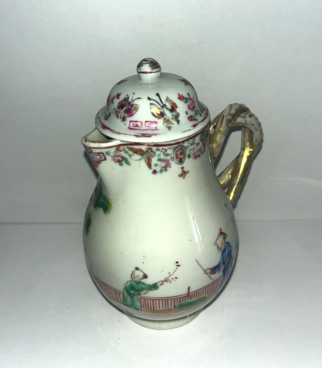 Creamer Compagnie Des Indes  With Chinese Decor From The End Of 17th Century, Beginning Of The 18th Century-photo-6