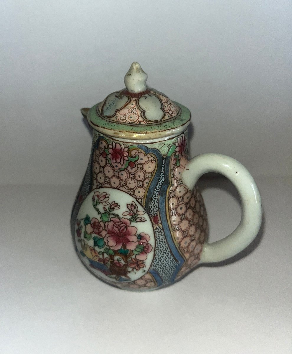 Creamer Compagnie Des Indes 18th Century "pourpre De Cassius"-photo-2