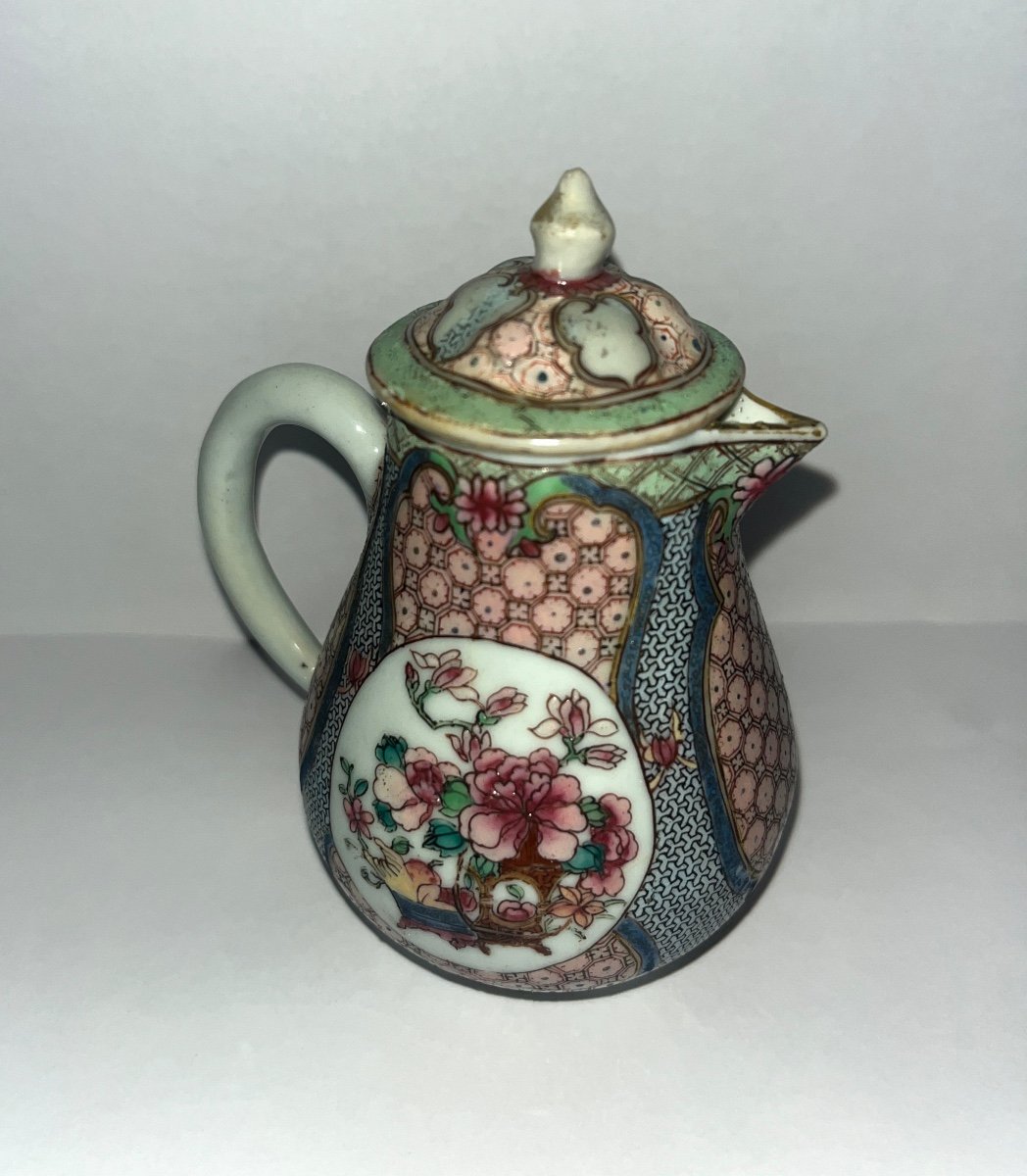 Creamer Compagnie Des Indes 18th Century "pourpre De Cassius"-photo-3