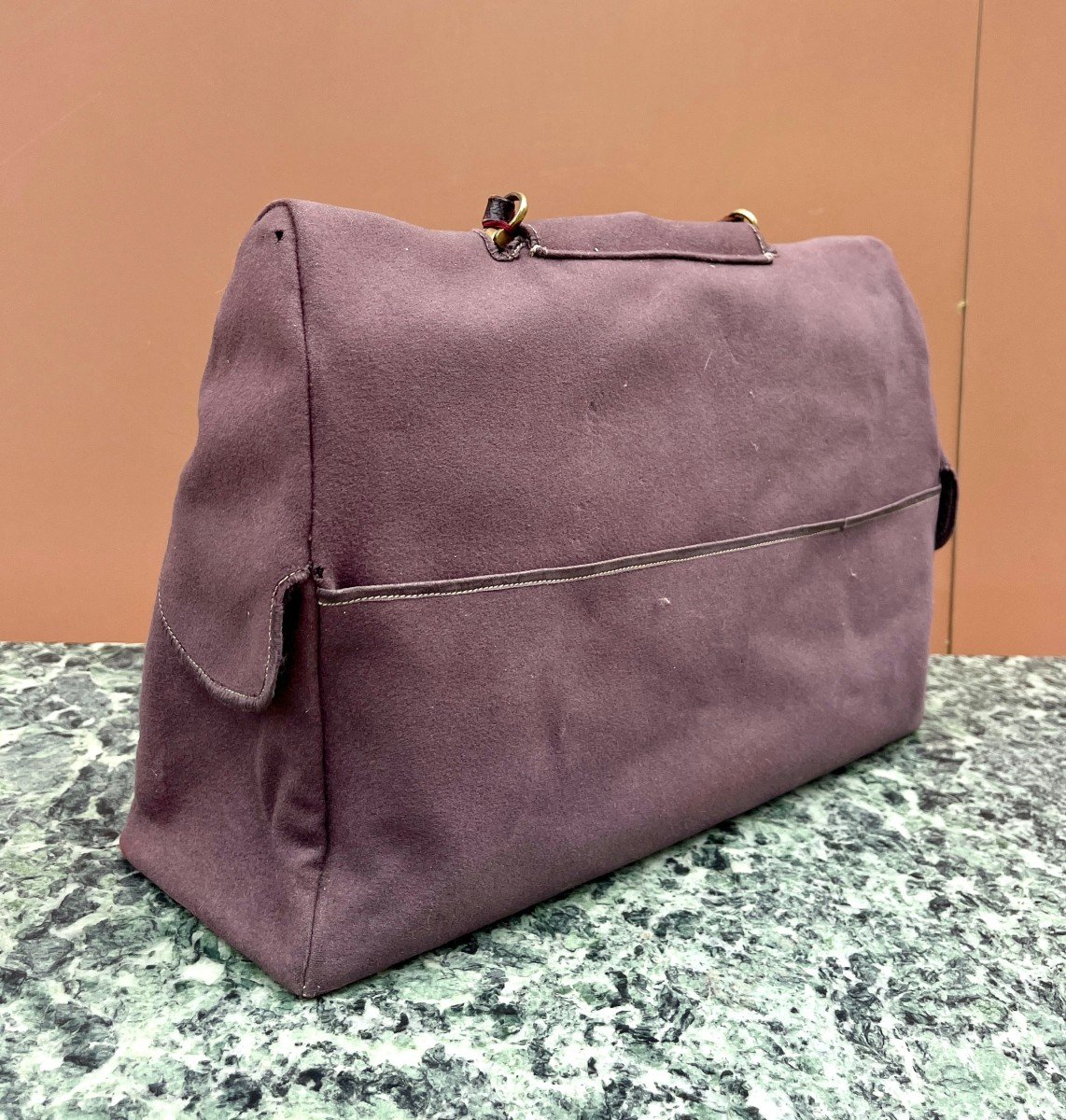 Sac de voyage en cuir SORMANI Paris-photo-7