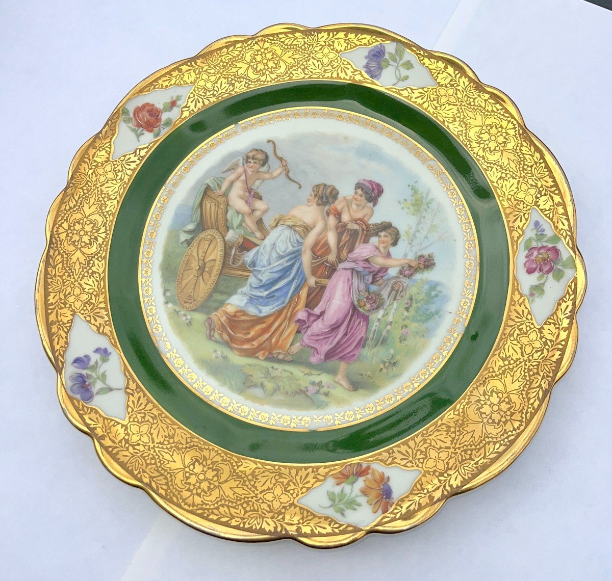Limoges Assiette En Porcelaine-photo-3