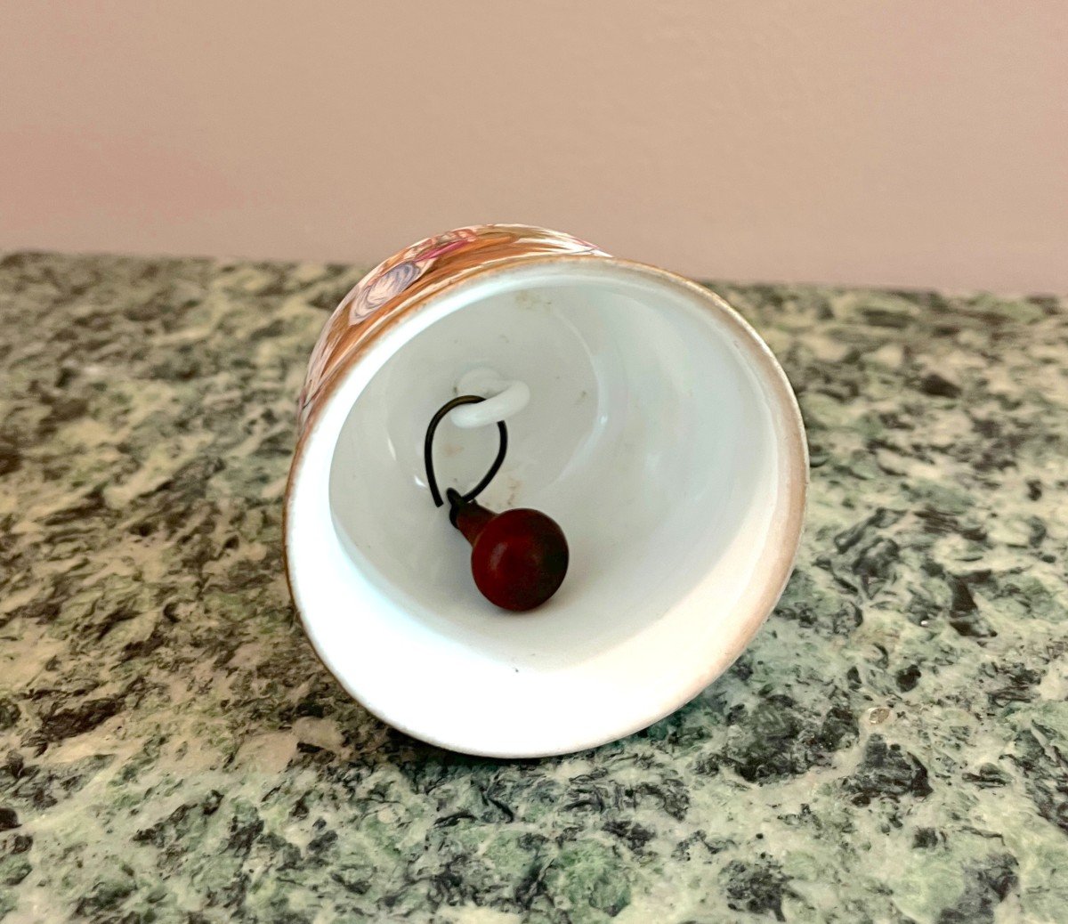 Meissen Porcelain Table Bell With Its Cup-photo-7