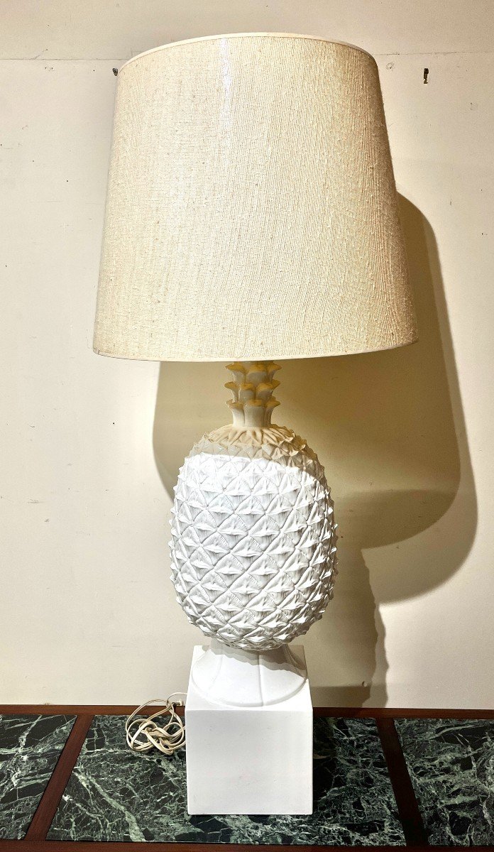 Very Large 1970s Pineapple Lamp-photo-4