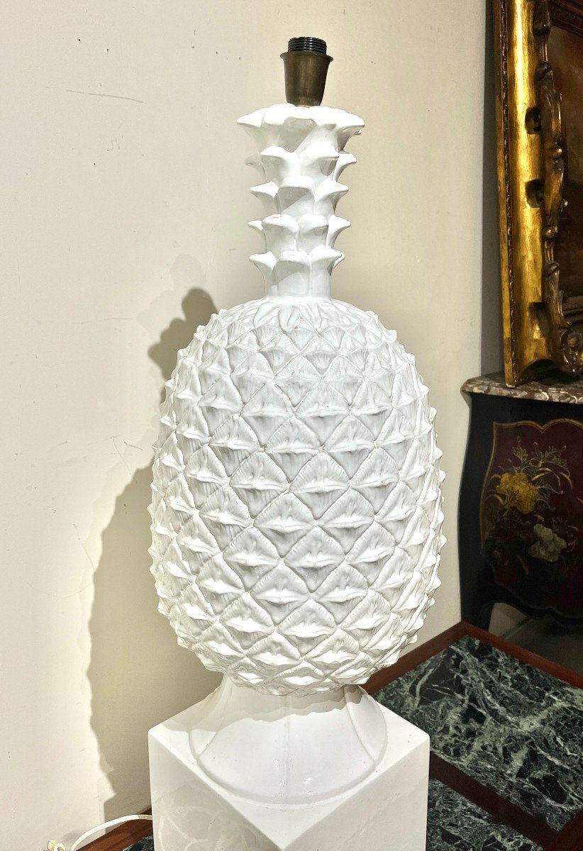 Very Large 1970s Pineapple Lamp-photo-6
