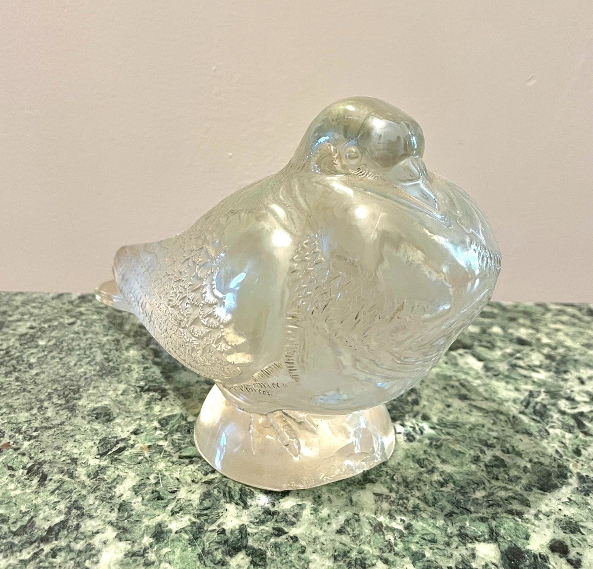 R. Lalique Pigeon Large Model 1932-photo-1