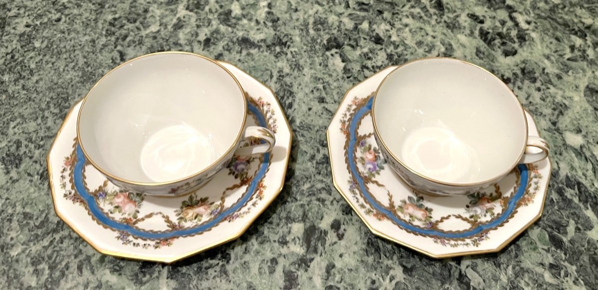 Two Paris Porcelain Cups-photo-2