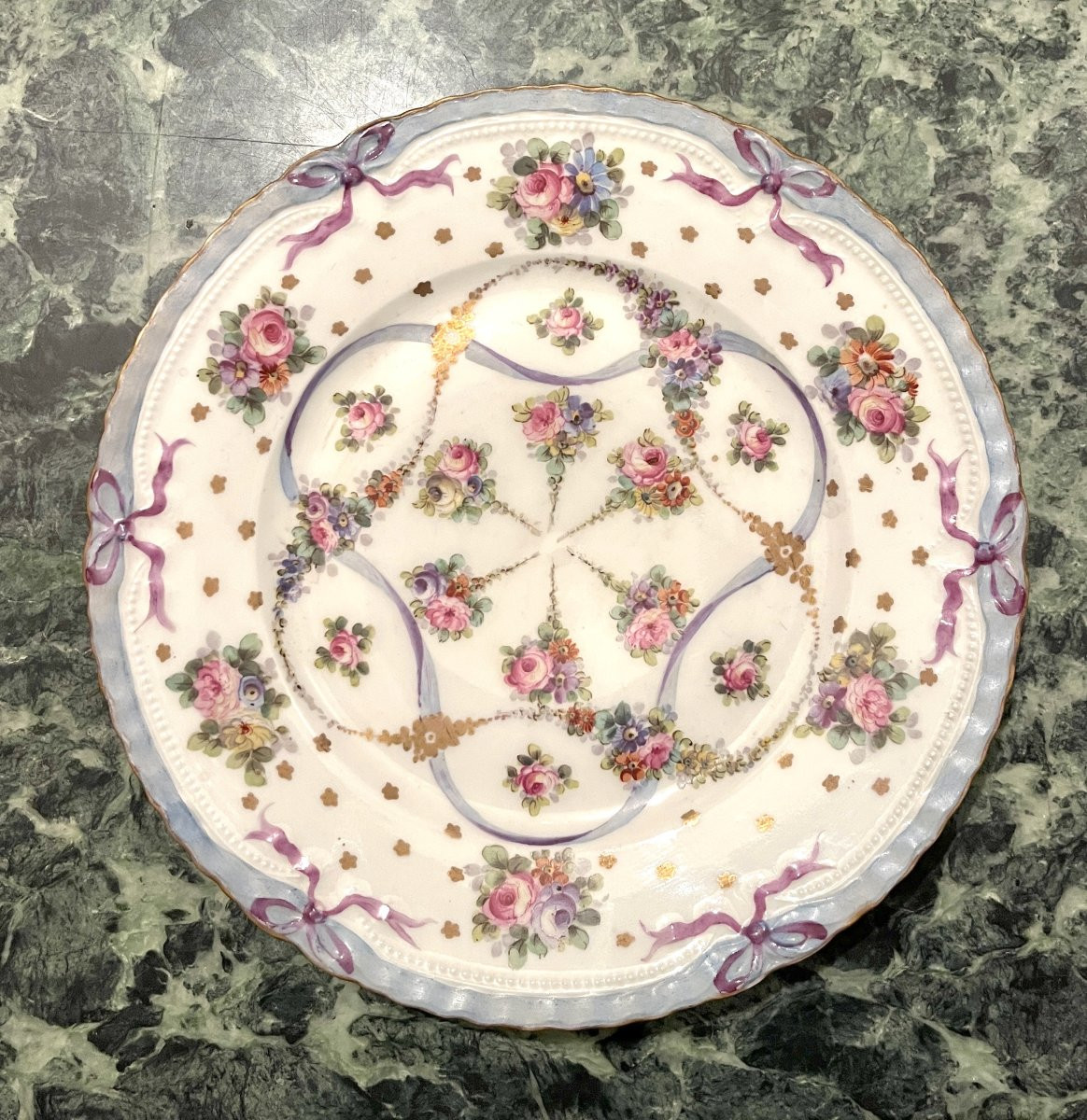 Sèvres Porcelain Plate Lxvi-photo-5