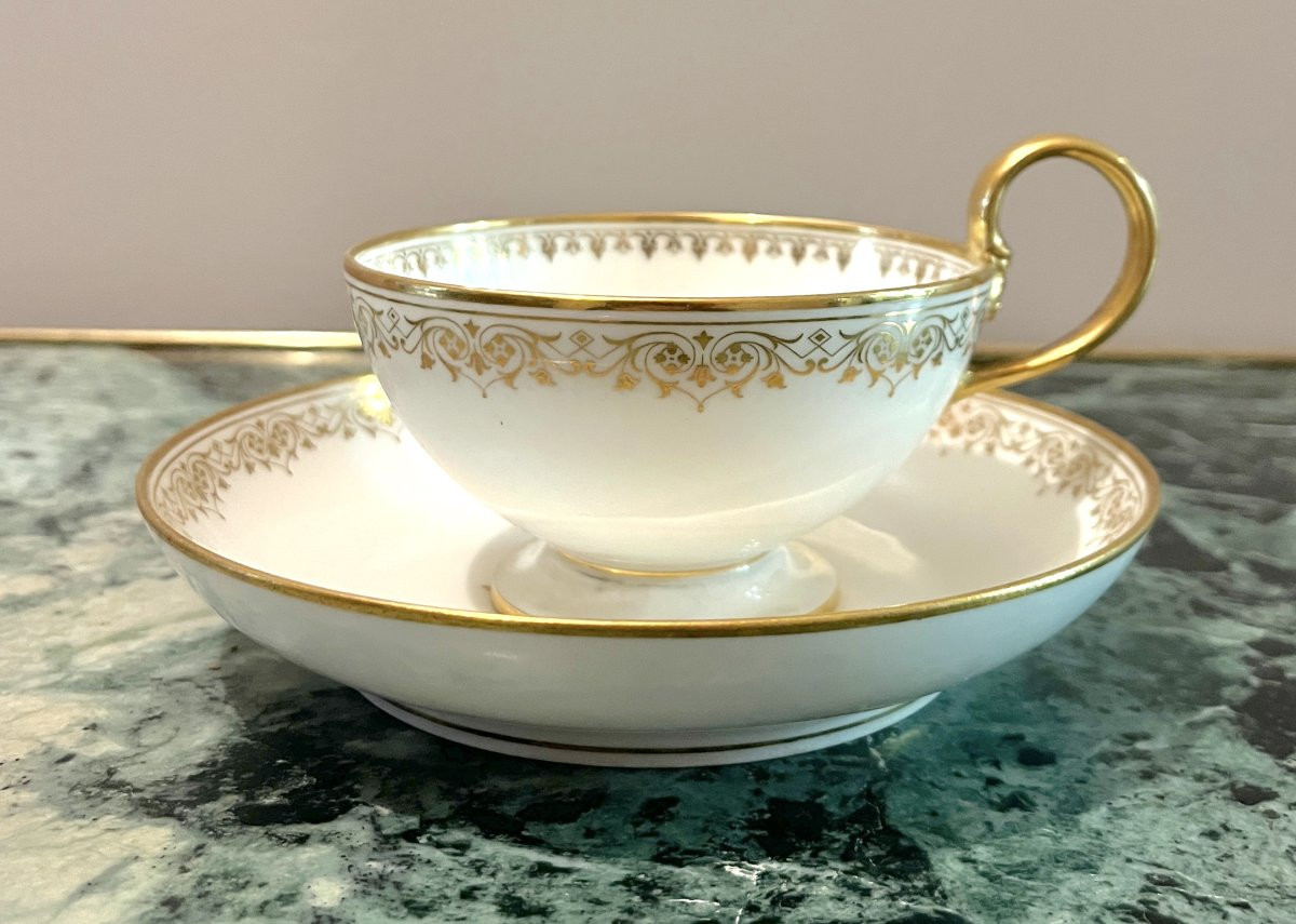 Tasse En Porcelaine De Sèvres Napoléon III 1868-photo-3