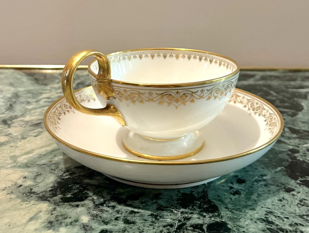 Tasse En Porcelaine De Sèvres Napoléon III 1868-photo-4