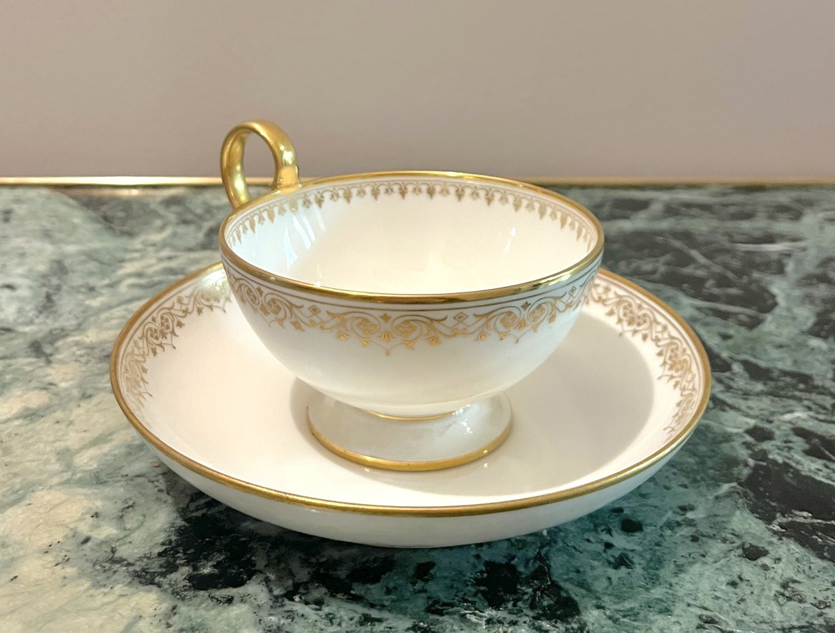 Tasse En Porcelaine De Sèvres Napoléon III 1868-photo-2