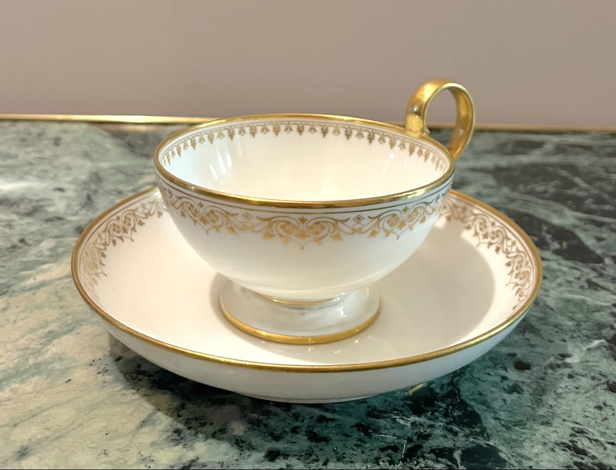 Tasse En Porcelaine De Sèvres Napoléon III 1868-photo-3