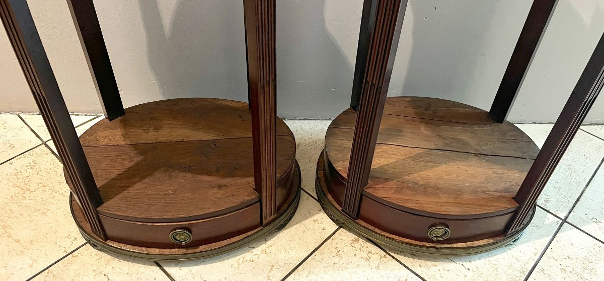 Paire de tables de salon style LXVI-photo-8