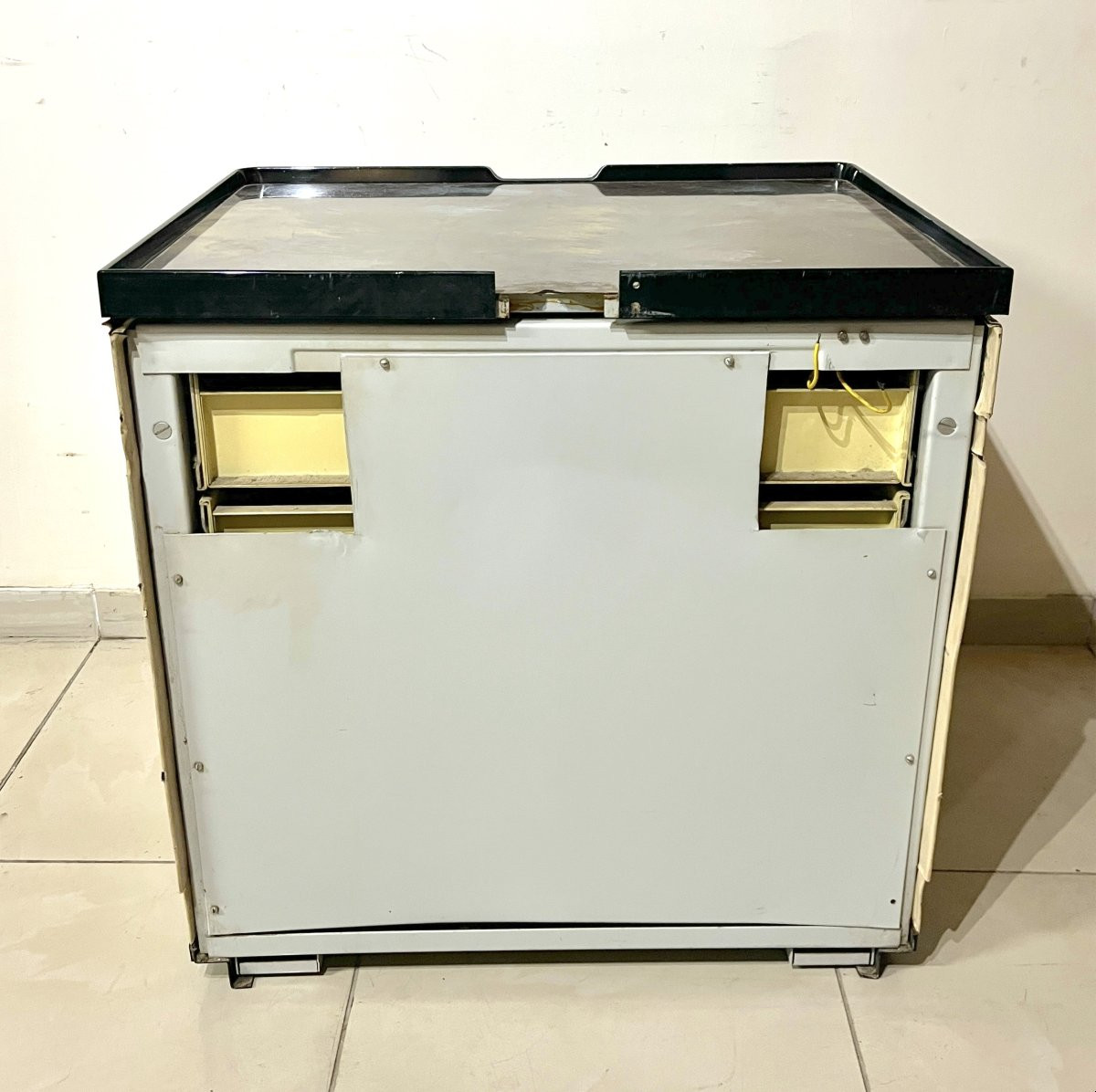 Commode du Paquebot France par Henri Lancel vers 1960-photo-7