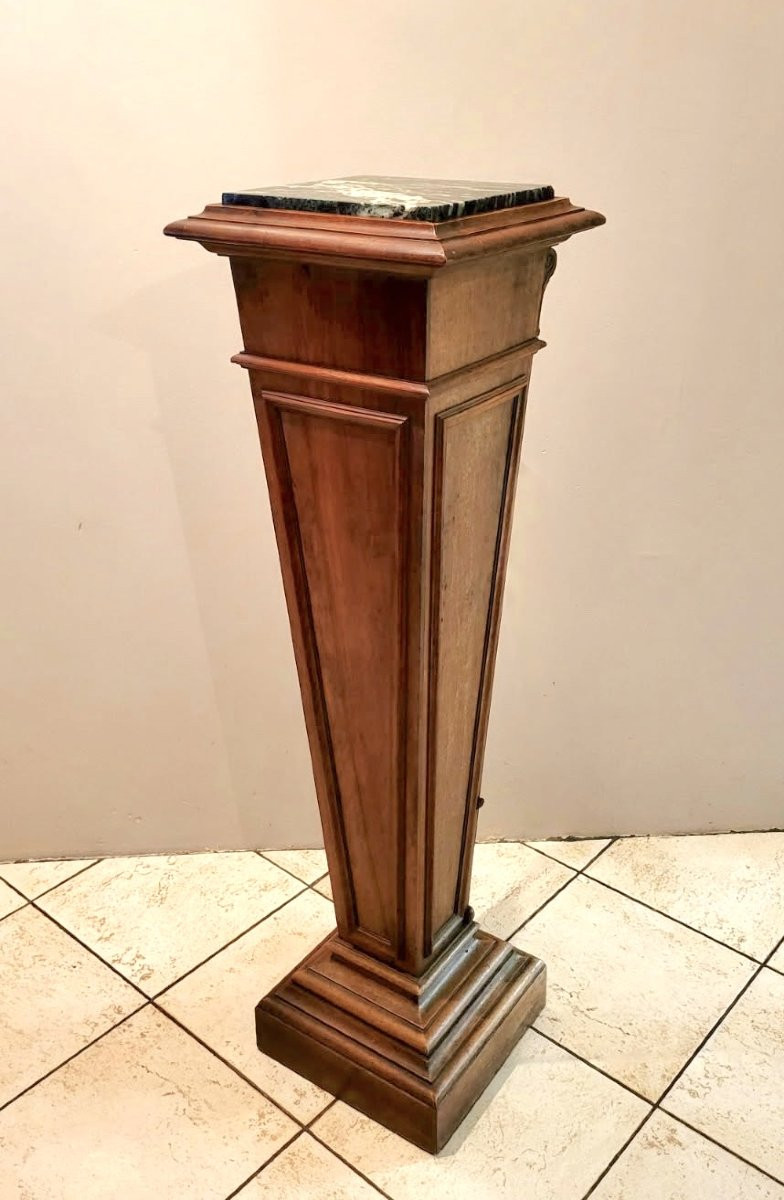 Gaine en noyer fin XIXème-photo-3