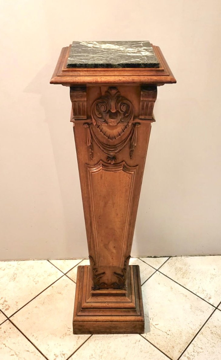 Gaine en noyer fin XIXème-photo-4