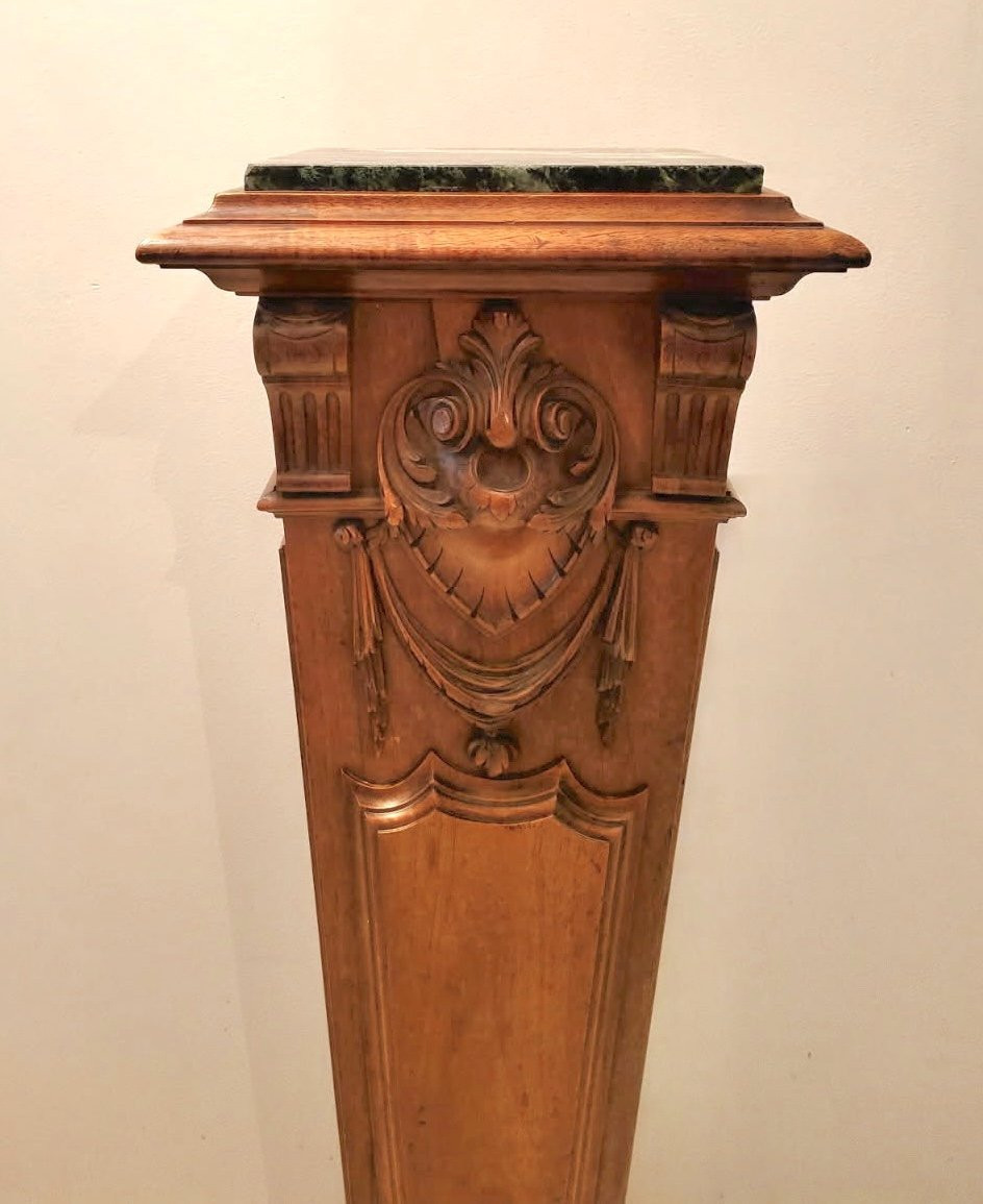 Gaine en noyer fin XIXème-photo-1