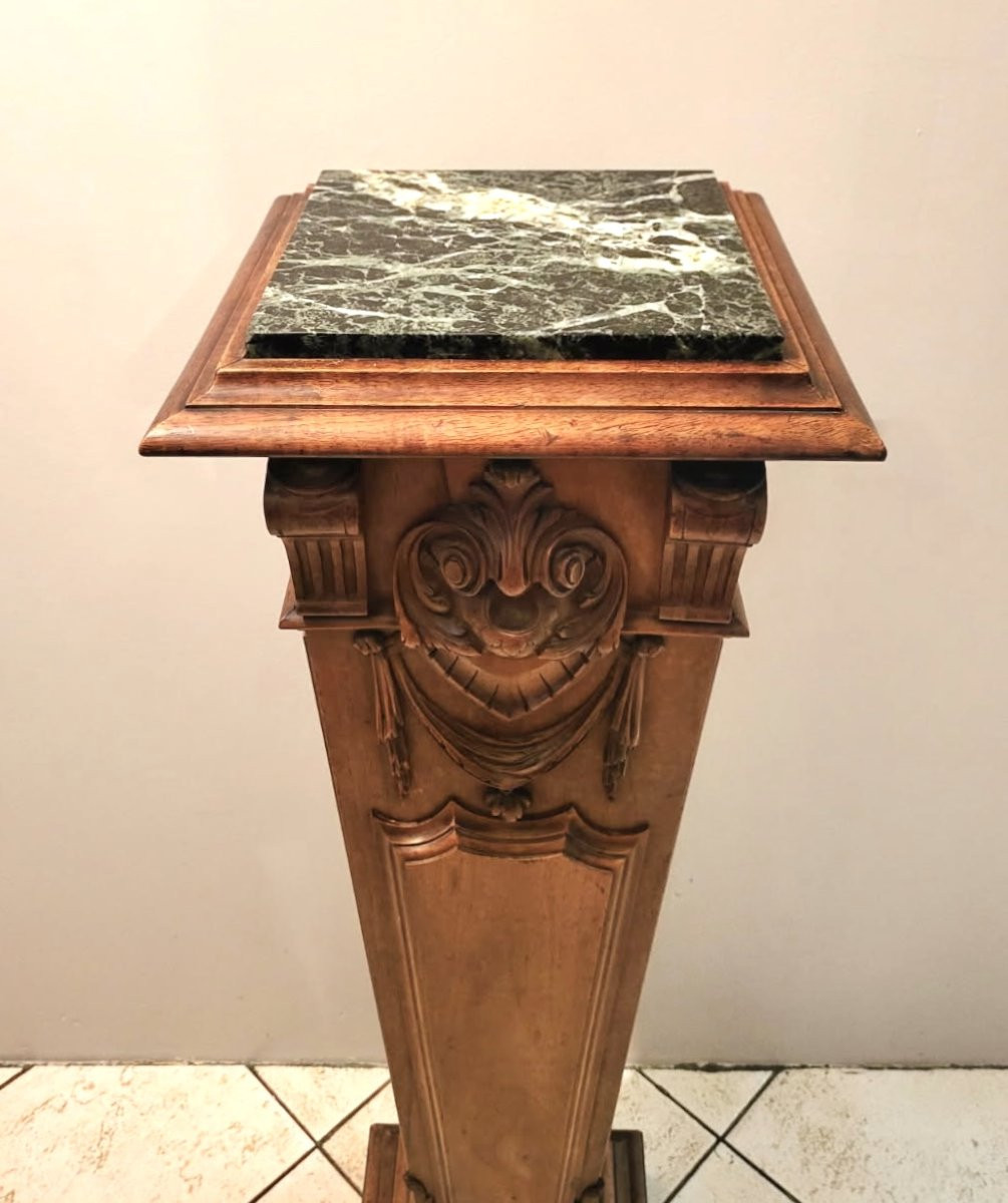 Gaine en noyer fin XIXème-photo-2