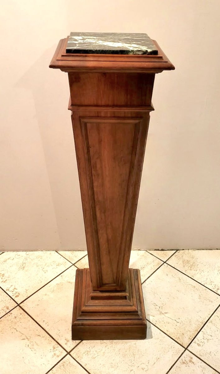 Gaine en noyer fin XIXème-photo-3