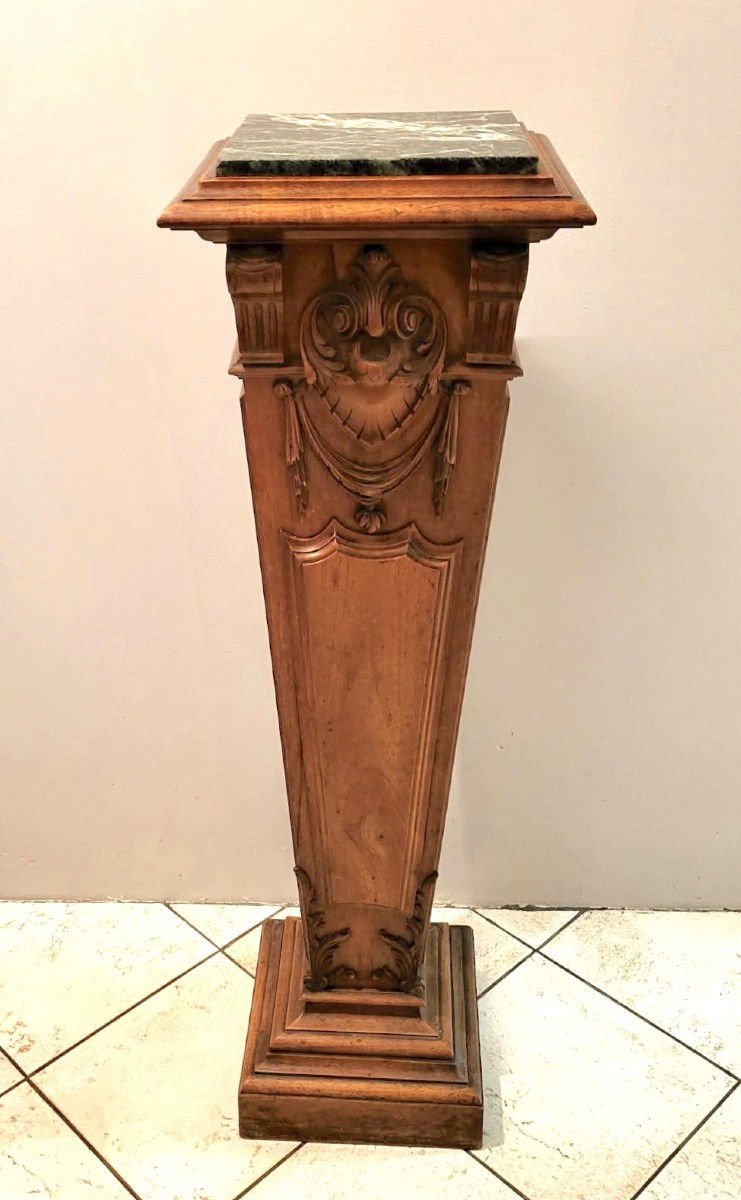 Gaine en noyer fin XIXème