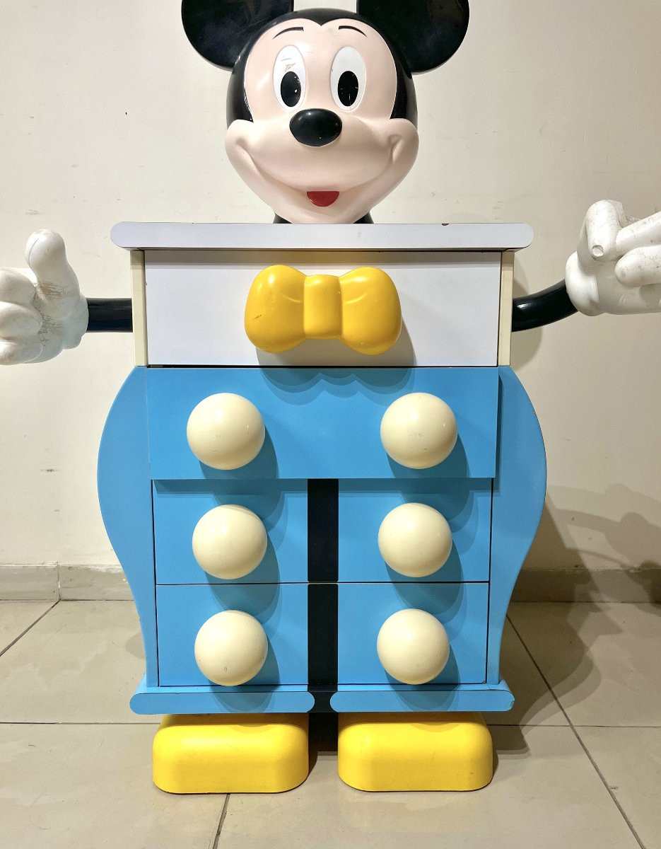 “mickey Mousse” Chest Of Drawers Pierre Colleu-photo-4