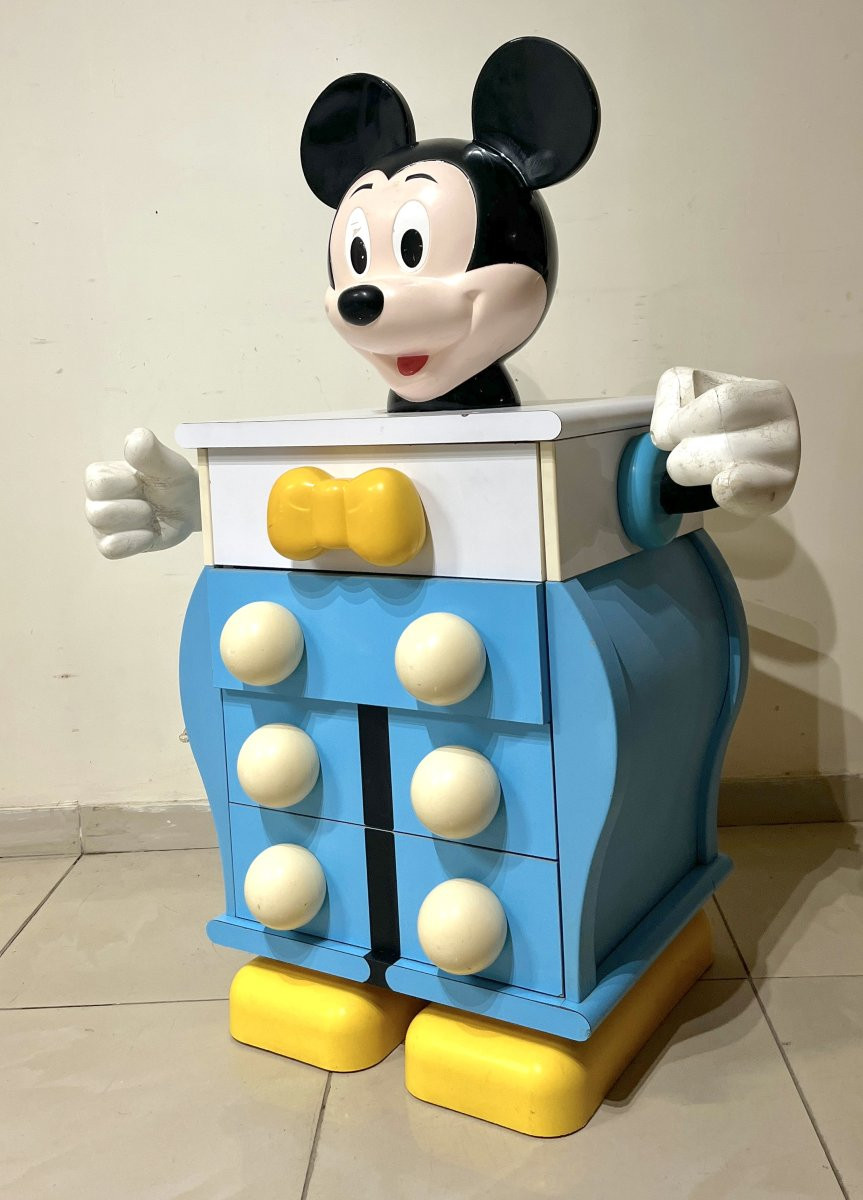 “mickey Mousse” Chest Of Drawers Pierre Colleu-photo-2