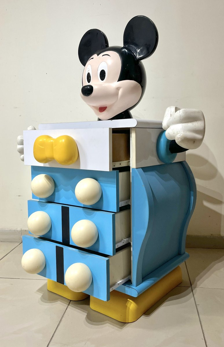 “mickey Mousse” Chest Of Drawers Pierre Colleu-photo-3