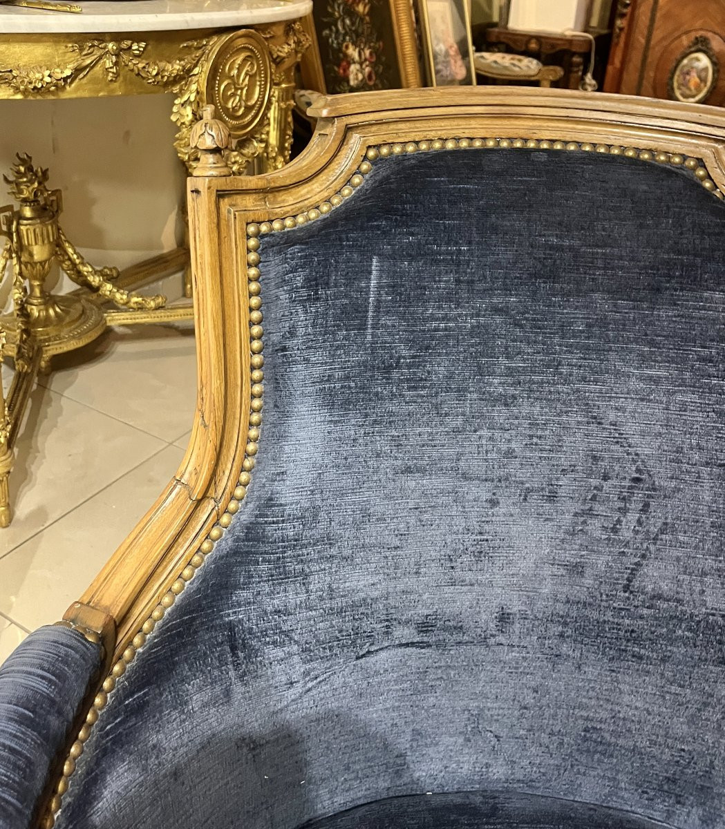 Paire de bergère de style LXVI-photo-5