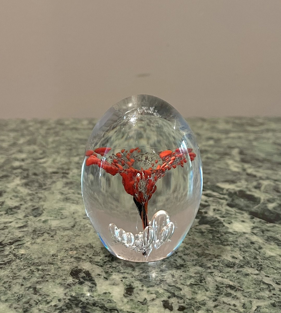 Crystal Paperweight "daum France"-photo-2