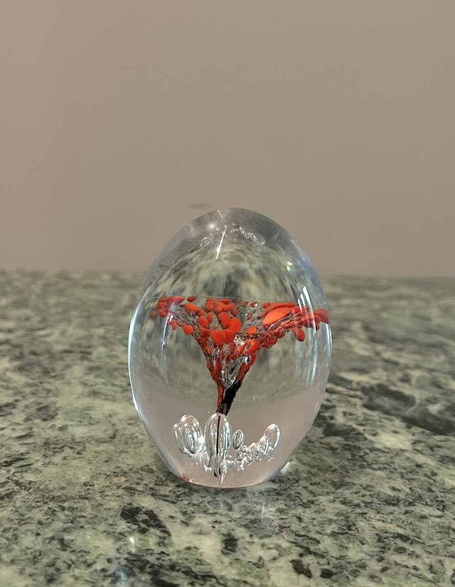 Crystal Paperweight "daum France"-photo-1