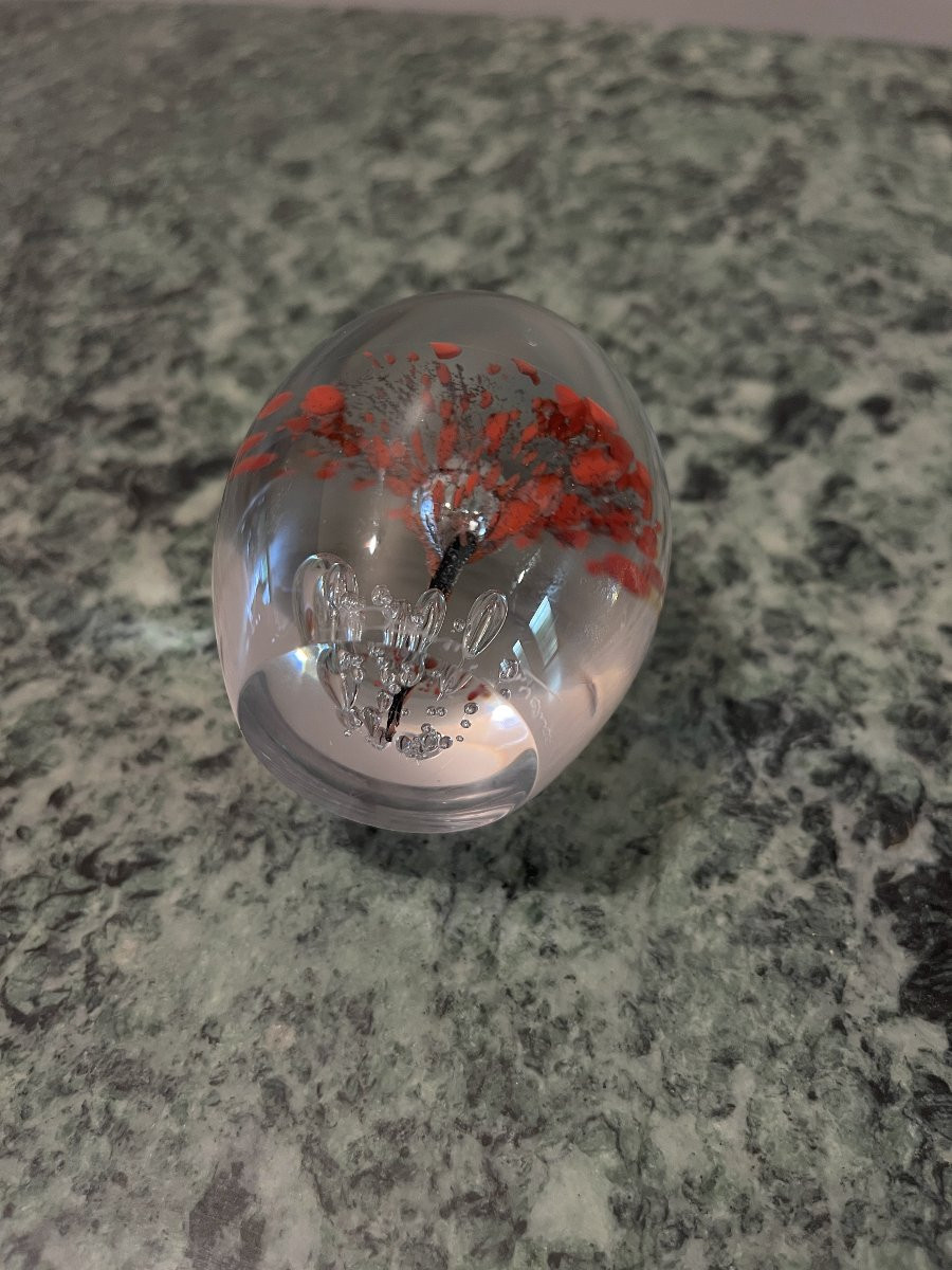 Crystal Paperweight "daum France"-photo-3