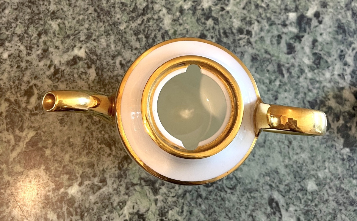 Théière en porcelaine de Sèvres pour le Château de Compiègne -photo-6