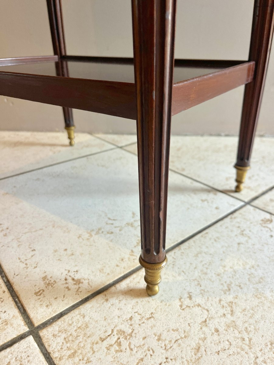 Pair Of Lxvi Style Mahogany Bedside Tables-photo-8