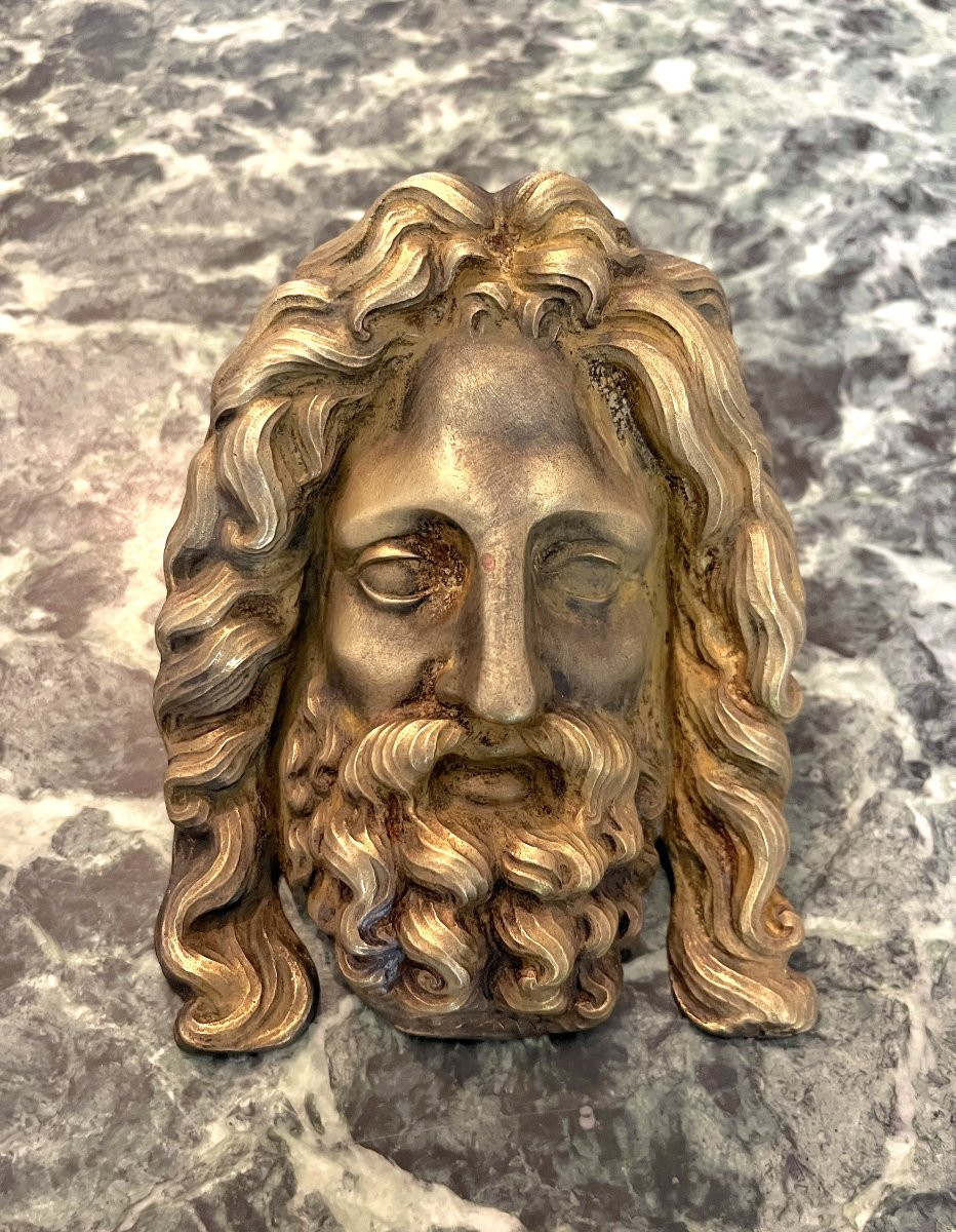 Bronze représentant Zeus ou Jupiter d'après l'antique-photo-2