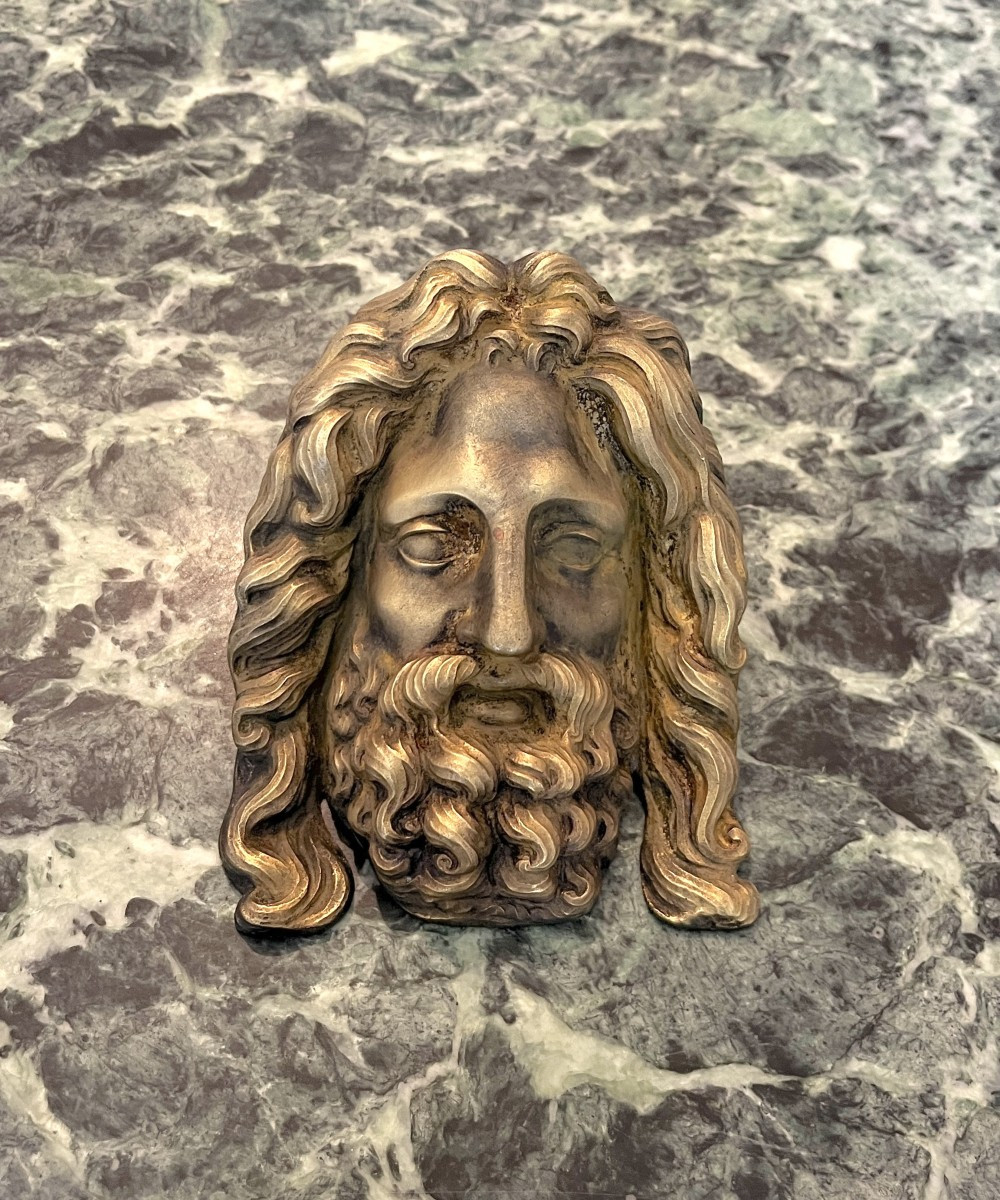 Bronze représentant Zeus ou Jupiter d'après l'antique