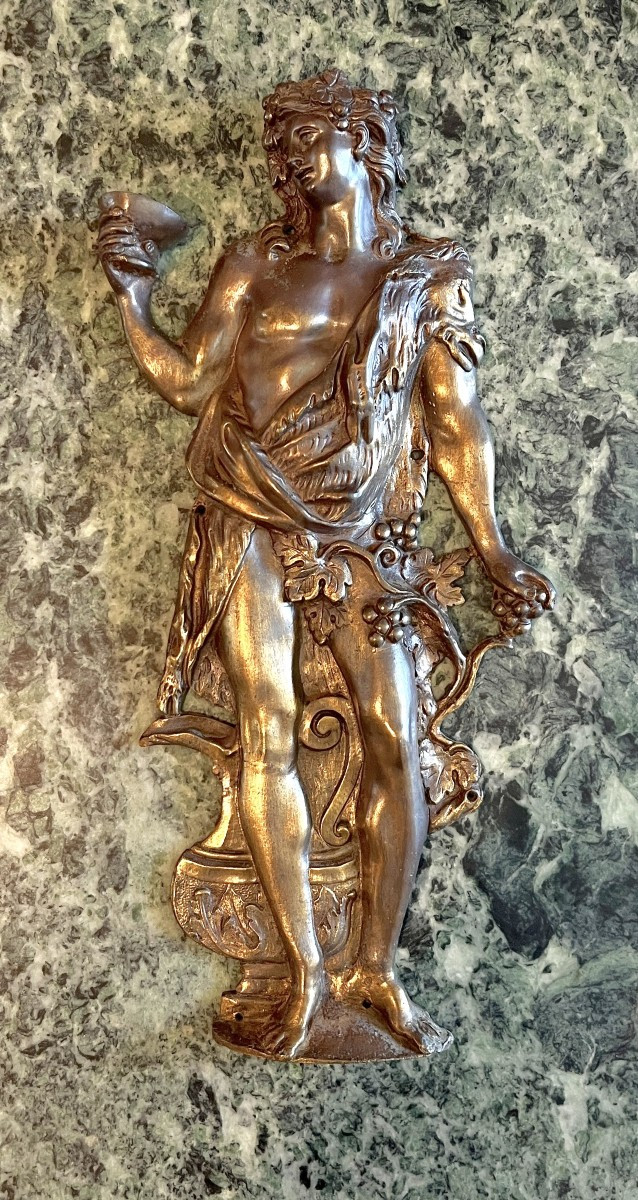 Dionysus Large Bronze Ornamentation 19th Century