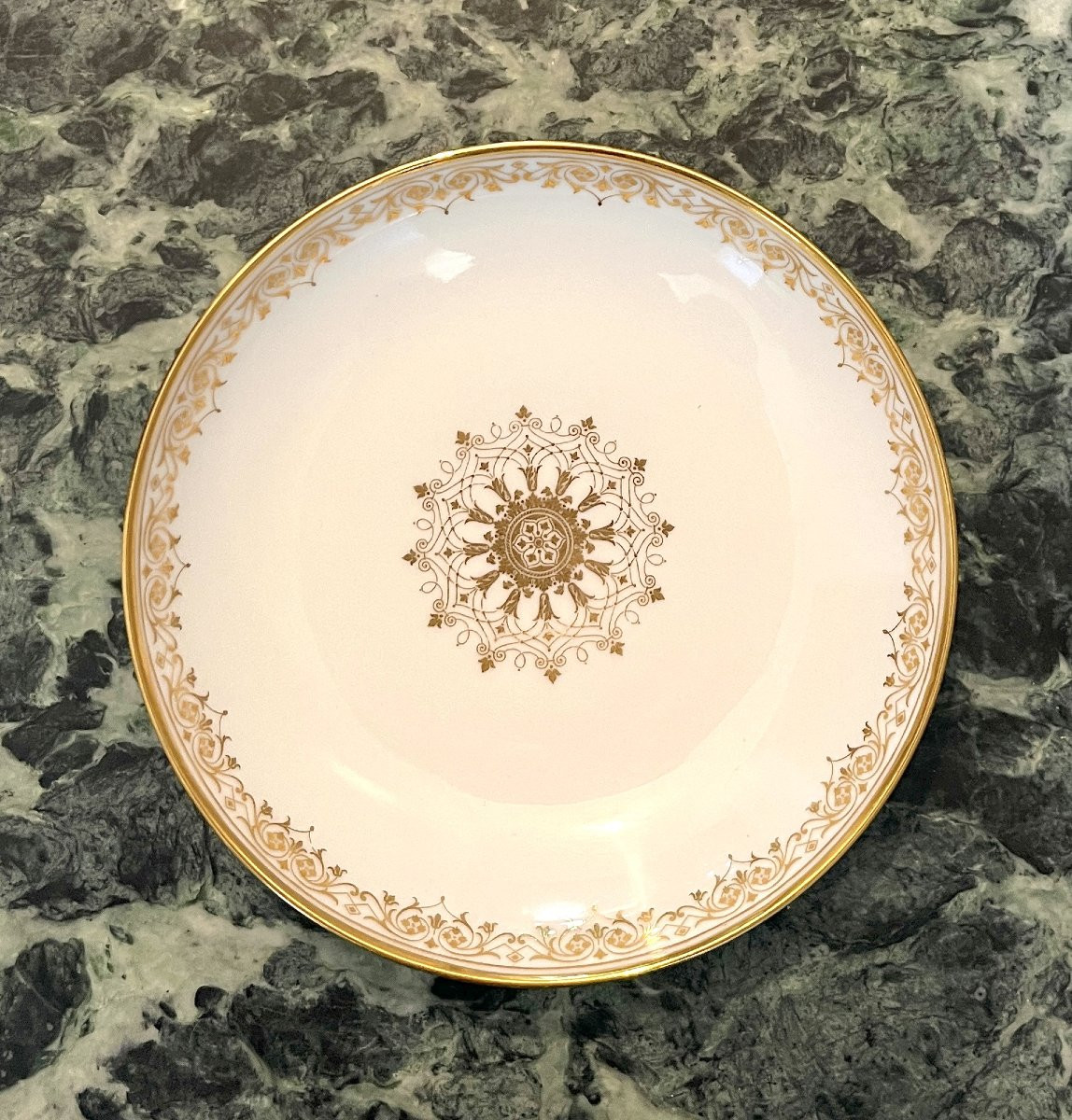 Napoleon III Sèvres Porcelain Saucers -photo-2