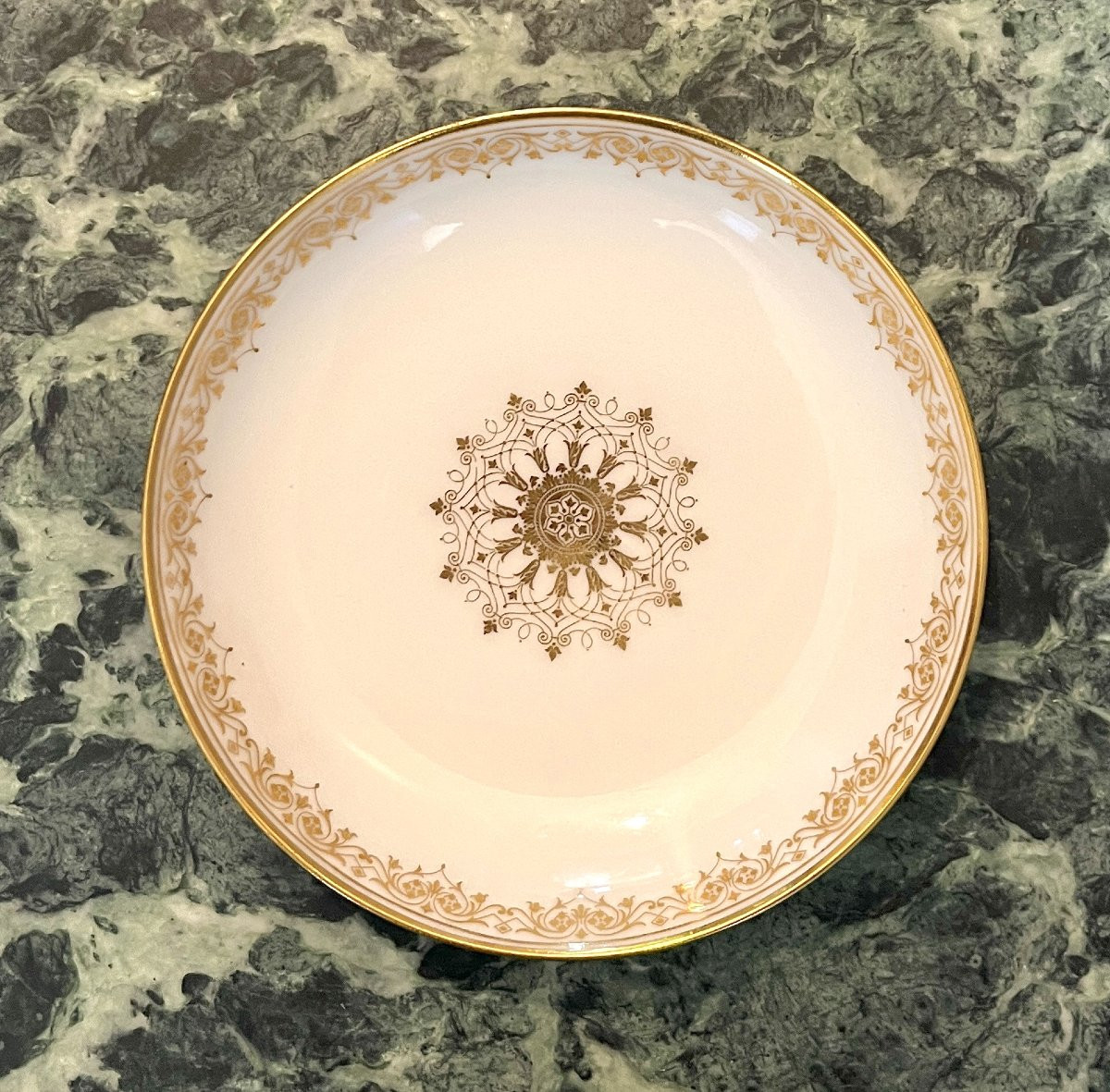 Napoleon III Sèvres Porcelain Saucers -photo-3